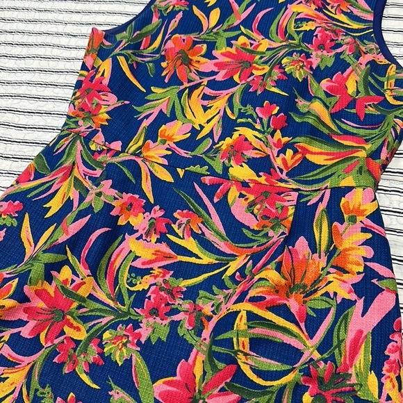 Never worn J. Crew Multi-Color Floral Canvas Dress size 8 - Picture 12 of 16